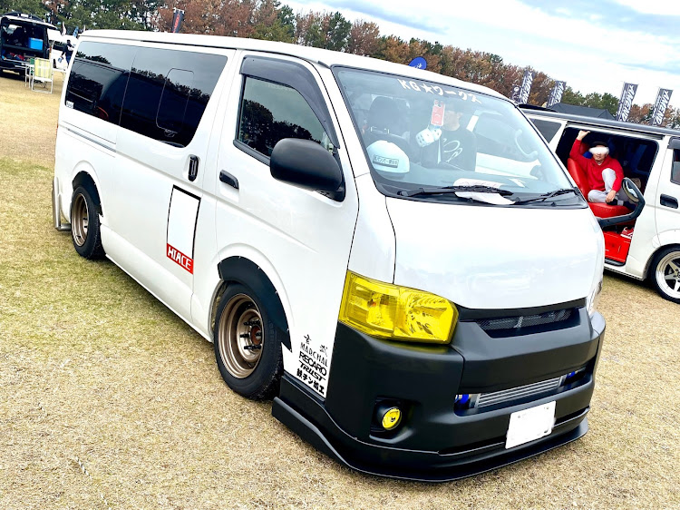 ハイエースバンの黒バンパー愛好会・SBMファイナルに関するカスタム事例の投稿画像7枚目