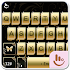 Gold Butterfly Keyboard Theme6.2.13.2019