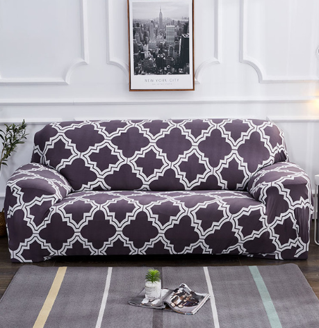 Title 13, Elastic universal sofa cover protects your sofa...