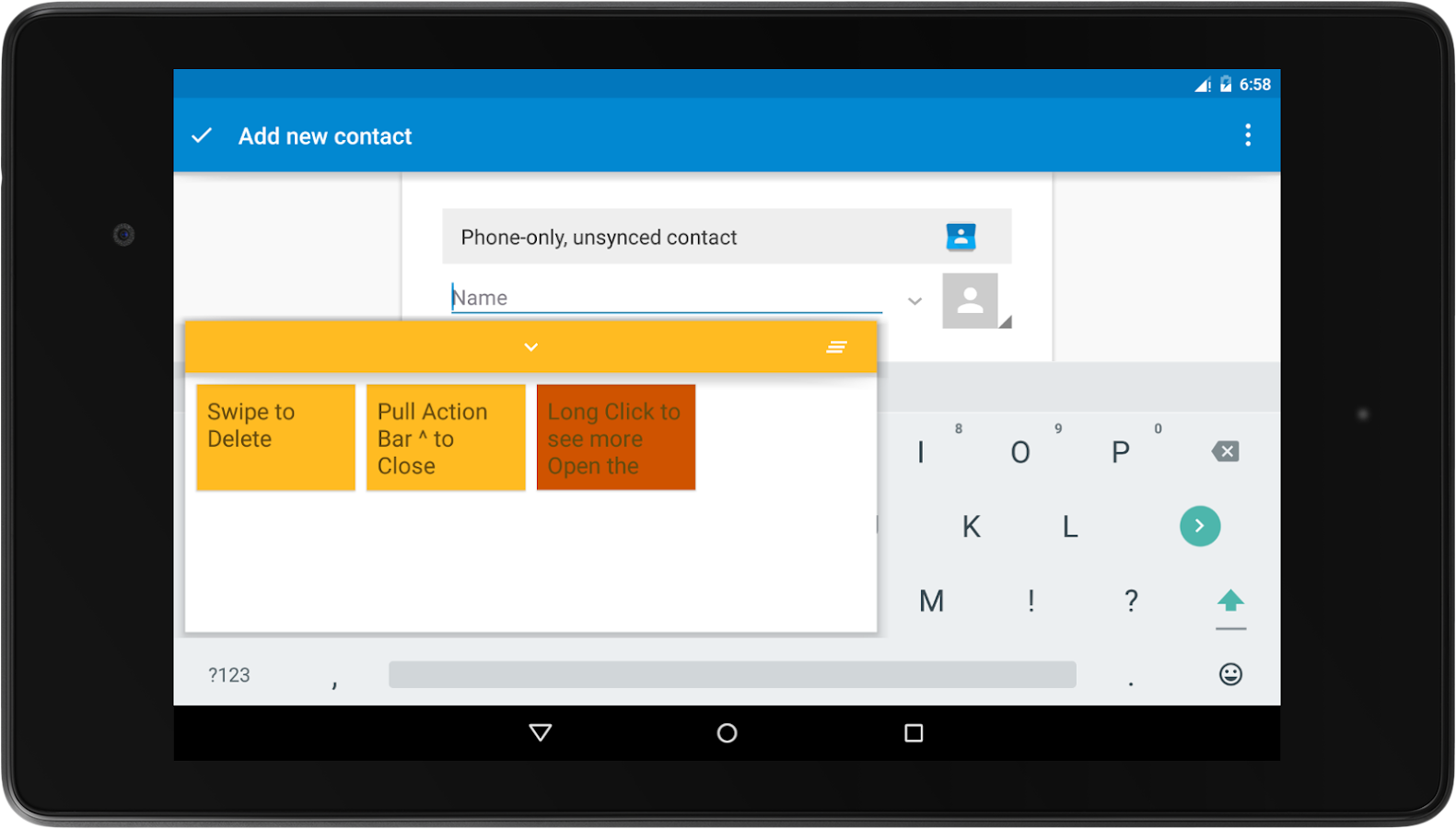 Electronic Clipboard Android Phone native clipboard manager android apps on google play screenshot