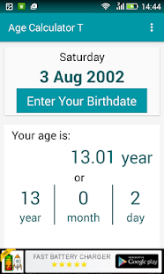 Age Calculator T Screenshots 3