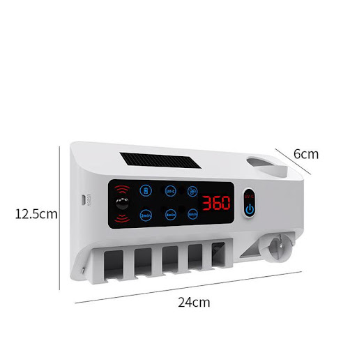 Title 1, Smart UV Toothbrush Sterilizer Toilet Shelves. ...