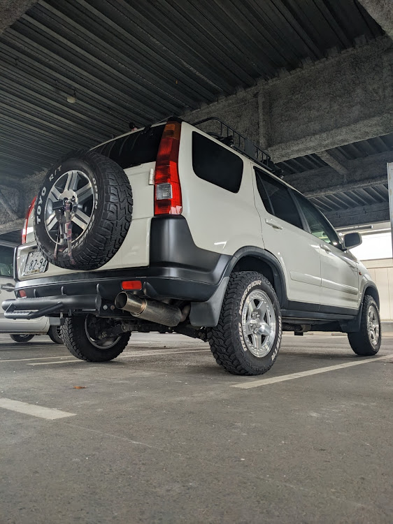 CR-Vの愛車・ブロックタイヤ・タイヤ履き替え・4月もよろしくお願い致します🌸・ホンダに関するカスタム事例の投稿画像4枚目