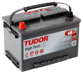 Startbatteri 68Ah Tudor Exide TA681 High Tech. LxBxH:270x173x222mm