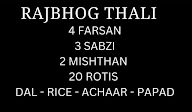 Vaidehi Rajbhog Thali menu 3