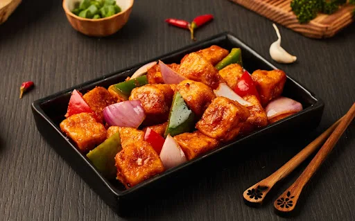 Chilli Paneer Dry (16 Pcs)