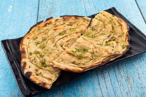 Green Chilly Lachha Paratha