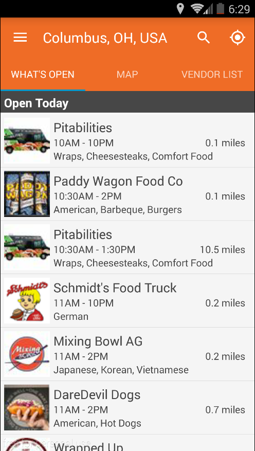 Street Food Finder - Android Apps on Google Play