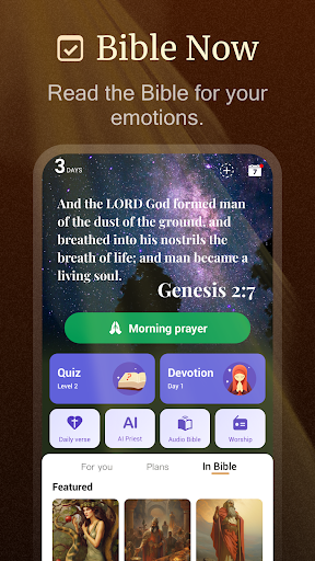 Screenshot KJV Bible Now: Audio+Verse