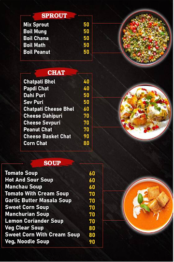 Spice Junction menu 