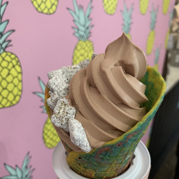 Delicious gf cone and ice cream!