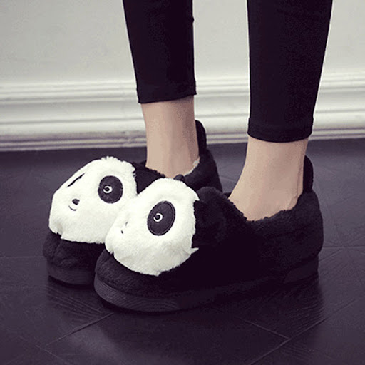 Title 6, Panda three-dimensional cotton slippers offer c...