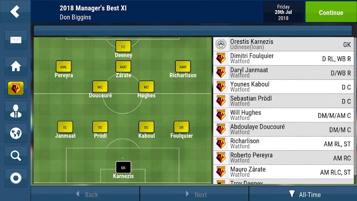  Football Manager Mobile 2018- screenshot 