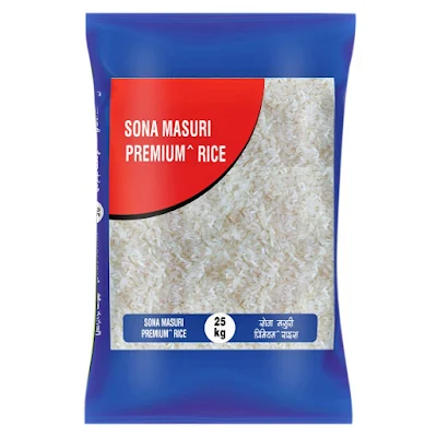 Unbranded Sona Masuri Rice 25 Kg