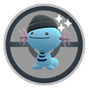 Wooper wearing a fashionable costume*