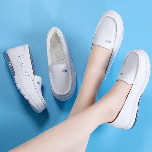 Title 5, Womens Wedge Heel Comfortable Flat Work Shoes ...