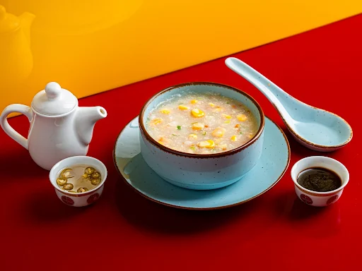 Sweet Corn Vegetable Soup