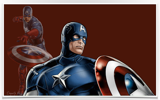 Captain America Tribute New Tab