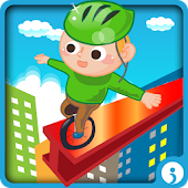 Pedal Panic: Sky Dash Run