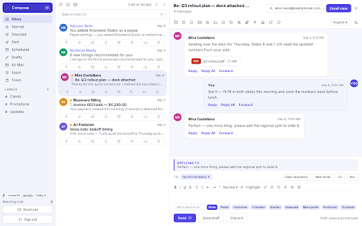 TurboMail screenshot 1