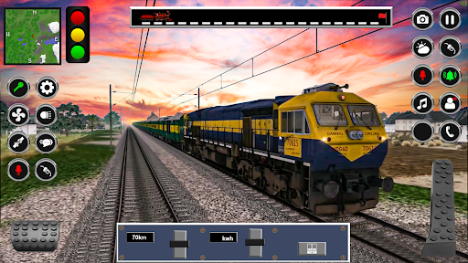 Screenshot Indian train simulator game