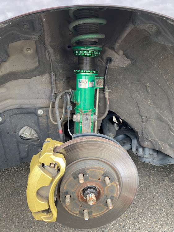 ヴォクシーの車高調整・黄砂と花粉は敵・洗車機ぶち込み・自動車税納税通知書に関するカスタム事例の投稿画像5枚目