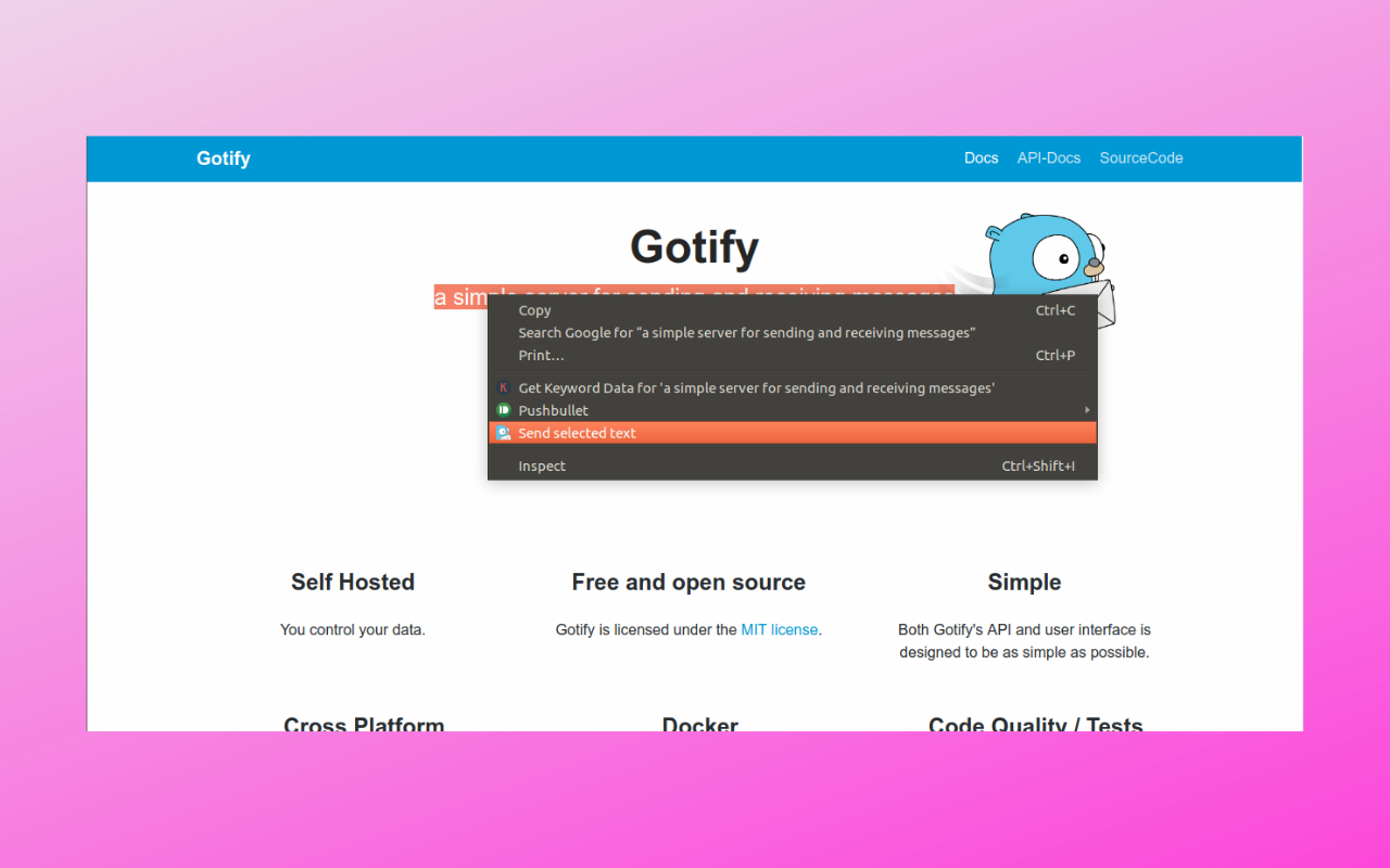 Gotify Push Preview image 1