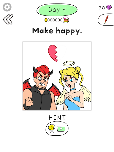 Screenshot Draw Happy Angel :drawing apps