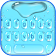 Thème de clavier Blue 3d Waterdrops icon