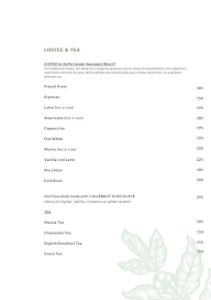 Caddyshack: Cafe by the Greens menu 2