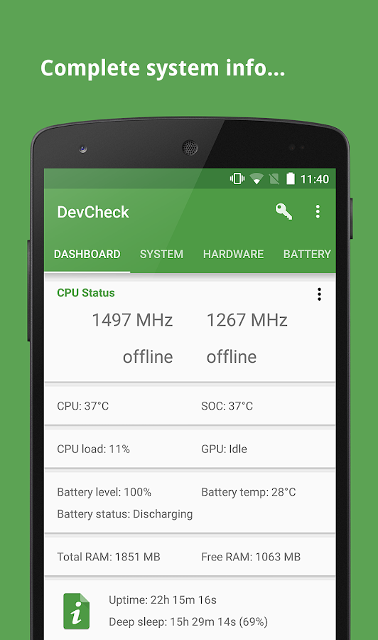    DevCheck System Info- screenshot  