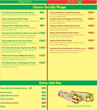 Hero Sandwich menu 1