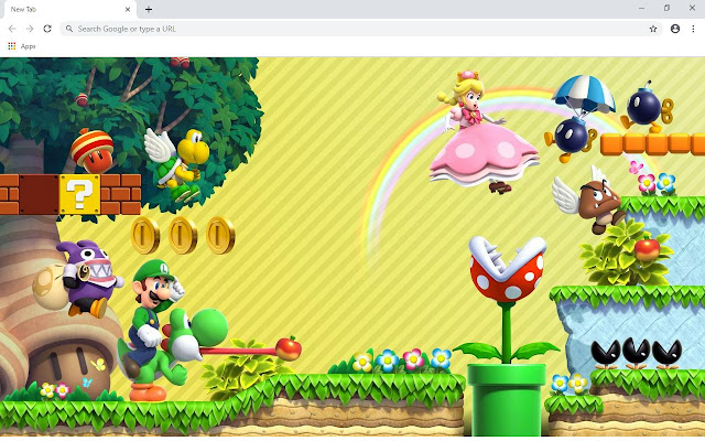 Super Mario Bros u Deluxe Wallpapers
