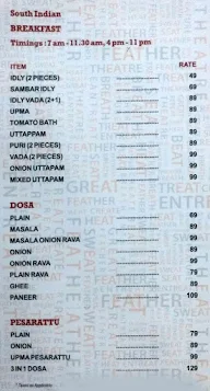 Varun's Eat menu 1