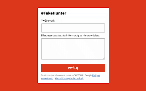 #FakeHunter