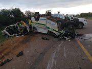 Seven people were killed in an accident between a car and police van on the R101 in the Waterberg district in Limpopo.