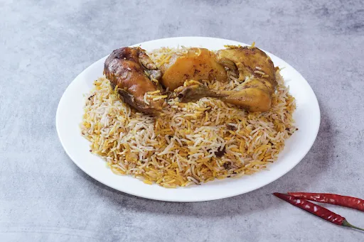 Double Chicken Biryani With Egg