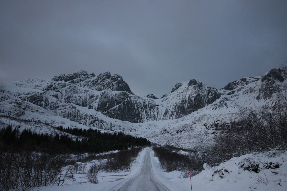 В погоне за снежными пейзажами (острова Lofoten в Новом 2020 году)