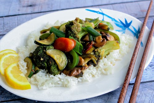 Lemony Vegetable Stir-Fry