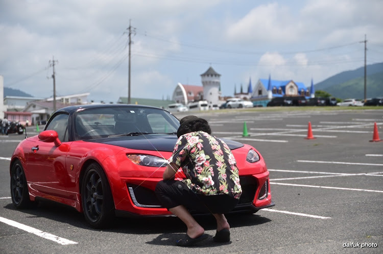 アルトワークスのおっさん軍団蒜山ツーリング・撮影会は静かに続く📸・フォローワーさんに感謝・いつもいいね＆コメントありがとうございます🥰・アルトワークスha36sに関するカスタム事例の投稿画像2枚目