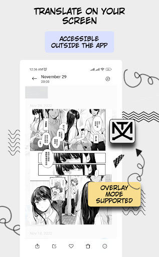 Screenshot Manga Translator