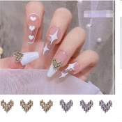 Charm Hình Tim Trang Trí Nail - Phụ Kiện Trang Trí Nail