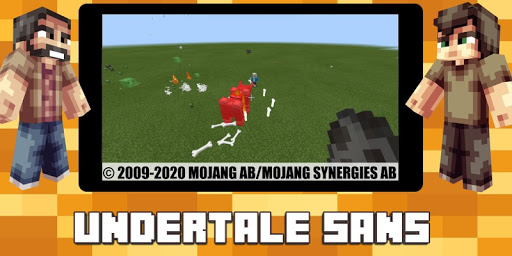 Mod Sans Undertale for MCPE