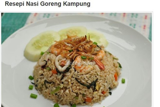 resepi nasi goreng