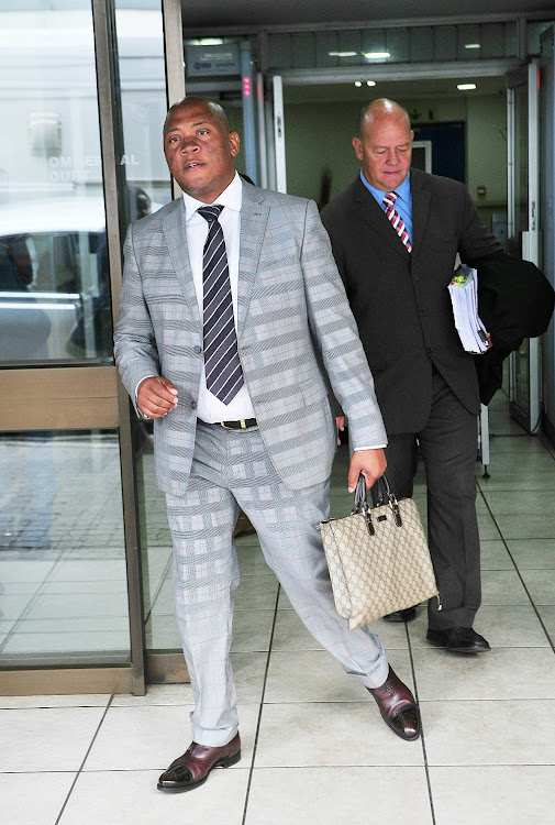 Linda Sibiya in the Specialised Commercial Crimes Court in Johannesburg yesterday.