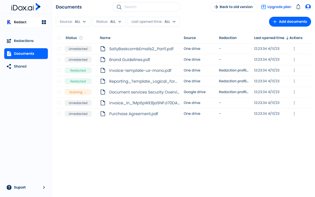 iDox.ai Document Redaction  screenshot 1