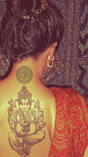 Digital India Diwali Tattoo