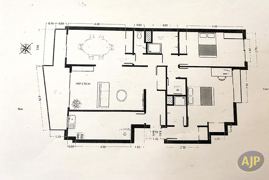 Vente appartement 4 pièces 93.13 m² à Paris 15ème (75015), 1 265 000 €