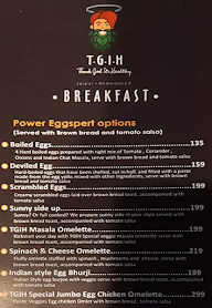 T.G.I.H - Thank God Its Healthy menu 2