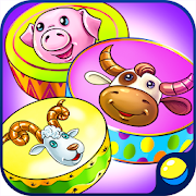 Drums for Toddlers, Kids - Music Game with Animals  Icon